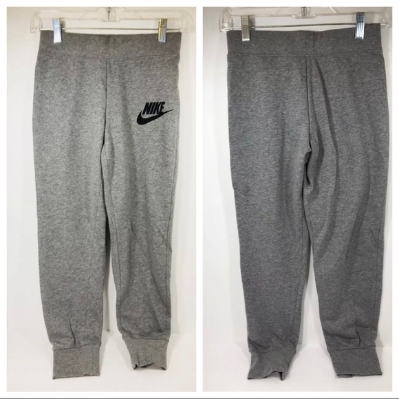 nike grey cotton joggers